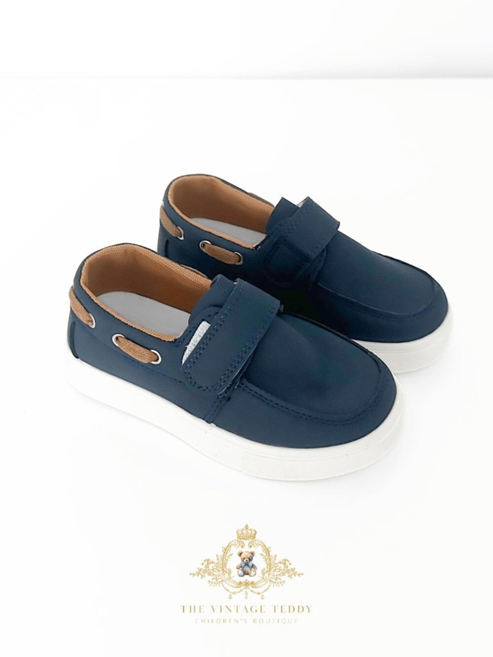 NWT Handsome Boys Classic Loafers Children's Shoes Kids & Toddlers Navy Blue 8